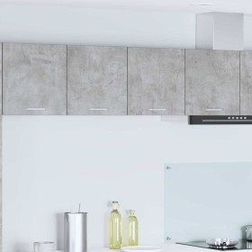 Mueble colgante con puerta Riga Gris Concreto 80 x 31 x 40 cm en Armarios de cocina | Comprar online en Foru.es