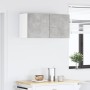 Mueble colgante con puerta Riga Gris Concreto 80 x 31 x 40 cm en Armarios de cocina | Comprar online en Foru.es