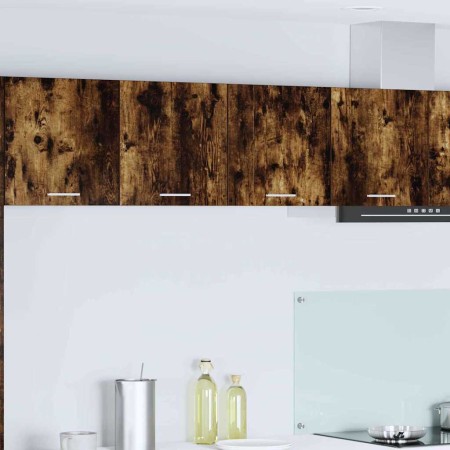 Mueble colgante con puerta Riga Roble ahumado 80 x 31 x 40 cm en Armarios de cocina | Comprar online en Foru.es