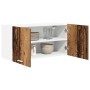 Mueble colgante con puerta Riga Madera vieja 80 x 31 x 40 cm en Armarios de cocina | Comprar online en Foru.es