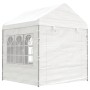 Cenador con techo polietileno blanco 17,84x2,28x2,69 m de vidaXL, Carpas y cenadores - Ref: Foro24-3155484, Precio: 711,48 €,...