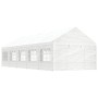 Cenador con techo polietileno blanco 11,15x4,08x3,22 m de vidaXL, Carpas y cenadores - Ref: Foro24-3155489, Precio: 713,45 €,...