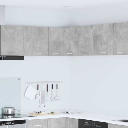 Mueble colgante Riga Gris Concreto y 57 x 57 x 40 cm en Armarios de cocina | Comprar online en Foru.es