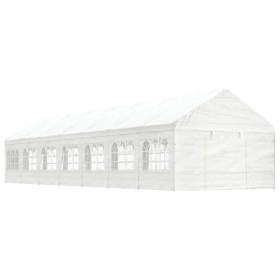 Cenador con techo polietileno blanco 15,61x4,08x3,22 m de vidaXL, Carpas y cenadores - Ref: Foro24-3155491, Precio: 1,00 €, D...