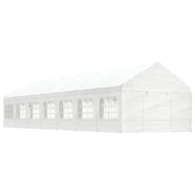 Cenador con techo polietileno blanco 15,61x4,08x3,22 m de vidaXL, Carpas y cenadores - Ref: Foro24-3155491, Precio: 1,00 €, D...