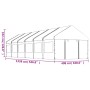 Cenador con techo polietileno blanco 13,38x4,08x3,22 m de vidaXL, Carpas y cenadores - Ref: Foro24-3155490, Precio: 839,55 €,...