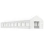 Cenador con techo polietileno blanco 20,07x4,08x3,22 m de vidaXL, Carpas y cenadores - Ref: Foro24-3155493, Precio: 1,00 €, D...
