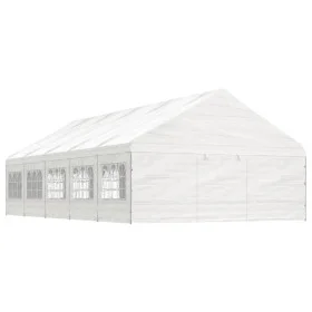 Cenador con techo polietileno blanco 11,15x5,88x3,75 m de vidaXL, Carpas y cenadores - Ref: Foro24-3155497, Precio: 867,50 €,...