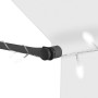 Toldo manual retráctil con LED crema 100 cm en Toldos | Comprar online en Foru.es