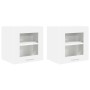 Mueble colgante Riga 2 pcs 40 x 31 x 40 cm Madera de ingeniería en Armarios de cocina | Comprar online en Foru.es