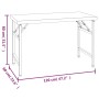 Mesa de trabajo para cocina con estante acero inox 120x60x145cm de vidaXL, Restauración - Ref: Foro24-3155992, Precio: 317,98...