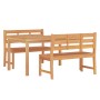 Juego de comedor para jardín 3 pzas madera maciza de teca de vidaXL, Conjuntos de jardín - Ref: Foro24-3157196, Precio: 629,4...