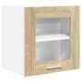 Mueble colgante con puerta Riga Roble Sonoma 40 x 31 x 40 cm en Armarios de cocina | Comprar online en Foru.es