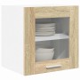Mueble colgante con puerta Riga Roble Sonoma 40 x 31 x 40 cm en Armarios de cocina | Comprar online en Foru.es