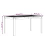Juego de comedor para jardín 3 pzas madera maciza de teca de vidaXL, Conjuntos de jardín - Ref: Foro24-3157196, Precio: 629,4...