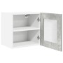 Mueble colgante Riga 2 pcs Gris Concreto 40 x 31 x 40 cm en Armarios de cocina | Comprar online en Foru.es
