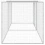 Gallinero con techo acero galvanizado gris claro 203x98x90 cm de vidaXL, Jaulas y habitáculos para animales pequeños - Ref: F...