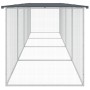 Gallinero con techo acero galvanizado antracita 403x98x90 cm de vidaXL, Jaulas y habitáculos para animales pequeños - Ref: Fo...