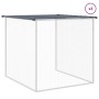 Gallinero con techo acero galvanizado antracita 403x98x90 cm de vidaXL, Jaulas y habitáculos para animales pequeños - Ref: Fo...