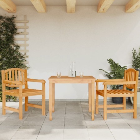 Sillas de jardín 2 unidades madera maciza de teca 58x59x88 cm de vidaXL, Sillas de jardín - Ref: Foro24-364407, Precio: 224,4...