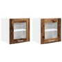 Mueble colgante Riga 2 pcs Madera vieja 40 x 31 x 40 cm en Armarios de cocina | Comprar online en Foru.es