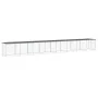 Gallinero con techo acero galvanizado antracita 803x98x90 cm de vidaXL, Jaulas y habitáculos para animales pequeños - Ref: Fo...