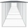 Gallinero con techo acero galvanizado antracita 803x98x90 cm de vidaXL, Jaulas y habitáculos para animales pequeños - Ref: Fo...