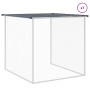 Gallinero con techo acero galvanizado antracita 803x98x90 cm de vidaXL, Jaulas y habitáculos para animales pequeños - Ref: Fo...