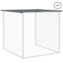 Gallinero con techo acero galvanizado antracita 803x98x90 cm de vidaXL, Jaulas y habitáculos para animales pequeños - Ref: Fo...