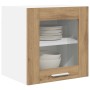 Mueble colgante con puerta Riga Roble artesanal 40 x 31 x 40 cm en Armarios de cocina | Comprar online en Foru.es