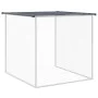Gallinero con techo acero galvanizado antracita 803x98x90 cm de vidaXL, Jaulas y habitáculos para animales pequeños - Ref: Fo...