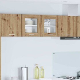 Mueble colgante Riga 2 pcs Roble artesanal 40 x 31 x 40 cm en Armarios de cocina | Comprar online en Foru.es