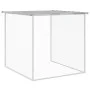 Gallinero con techo acero galvanizado gris claro 403x98x90 cm de vidaXL, Jaulas y habitáculos para animales pequeños - Ref: F...