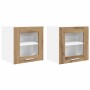 Mueble colgante Riga 2 pcs Roble artesanal 40 x 31 x 40 cm en Armarios de cocina | Comprar online en Foru.es