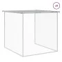 Gallinero con techo acero galvanizado gris claro 1003x98x90 cm de vidaXL, Jaulas y habitáculos para animales pequeños - Ref: ...