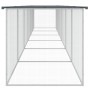 Gallinero con techo acero galvanizado antracita 603x98x90 cm de vidaXL, Jaulas y habitáculos para animales pequeños - Ref: Fo...