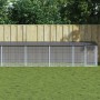 Gallinero con techo acero galvanizado antracita 1003x98x90 cm de vidaXL, Jaulas y habitáculos para animales pequeños - Ref: F...