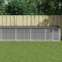 Gallinero con techo acero galvanizado antracita 1003x98x90 cm de vidaXL, Jaulas y habitáculos para animales pequeños - Ref: F...