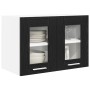 Mueble colgante Riga 2 pcs Roble Negro 60 x 31 x 40 cm en Armarios de cocina | Comprar online en Foru.es