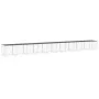 Gallinero con techo acero galvanizado antracita 1003x98x90 cm de vidaXL, Jaulas y habitáculos para animales pequeños - Ref: F...