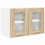 Mueble colgante con puerta Riga Roble Sonoma 60 x 31 x 40 cm en Armarios de cocina | Comprar online en Foru.es