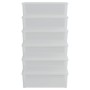 Cajas de almacenaje apilables 6 uds plástico 25 L de vidaXL, Cestas para almacenaje - Ref: Foro24-3189188, Precio: 106,01 €, ...