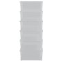 Cajas de almacenaje apilables 6 uds plástico 25 L de vidaXL, Cestas para almacenaje - Ref: Foro24-3189188, Precio: 106,01 €, ...