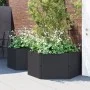 Jardineras 2 uds PP gris antracita de vidaXL, Maceteros y jardineras - Ref: Foro24-3189184, Precio: 179,76 €, Descuento: %