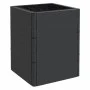 Jardineras 2 uds PP gris antracita de vidaXL, Maceteros y jardineras - Ref: Foro24-3189184, Precio: 179,76 €, Descuento: %