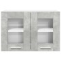 Mueble colgante con puerta Riga Gris Concreto 60 x 31 x 40 cm en Armarios de cocina | Comprar online en Foru.es