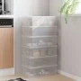 Cajas de almacenaje apilables 6 uds plástico 10 L de vidaXL, Cestas para almacenaje - Ref: Foro24-3189187, Precio: 54,58 €, D...