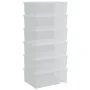 Cajas de almacenaje apilables 6 uds plástico 10 L de vidaXL, Cestas para almacenaje - Ref: Foro24-3189187, Precio: 54,58 €, D...