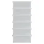 Cajas de almacenaje apilables 6 uds plástico 10 L de vidaXL, Cestas para almacenaje - Ref: Foro24-3189187, Precio: 54,58 €, D...