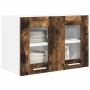 Mueble colgante con puerta Riga Roble ahumado 60 x 31 x 40 cm en Armarios de cocina | Comprar online en Foru.es